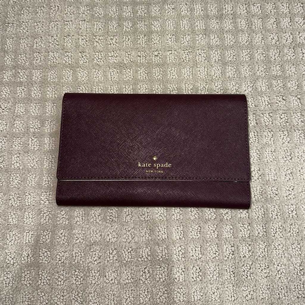Kate Spade - Deep Purple Clutch